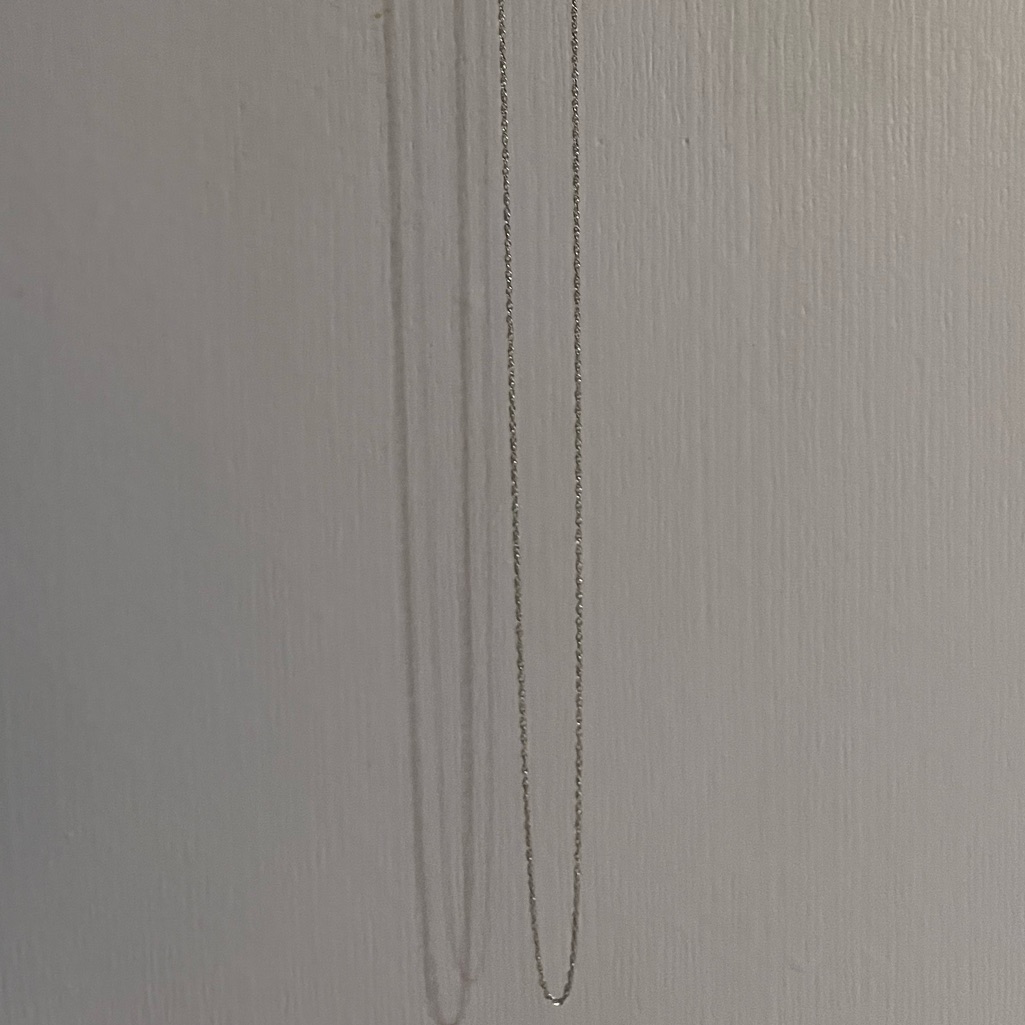 18.5 Inch Sterling Silver Chain/ Necklace